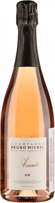 Шампанское Bruno Michel, "Assemblee" Rose Brut, Champagne AOC