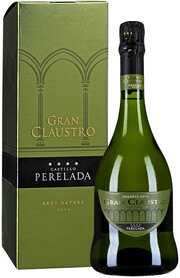 Игристое вино Castillo Perelada, "Gran Claustro" Brut Nature, gift box