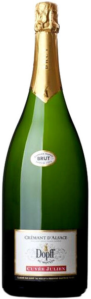 Игристое вино Dopff au Moulin, Cremant d'Alsace "Cuvee Julien" Brut