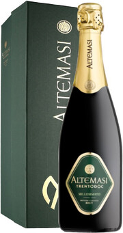 Игристое вино "Altemasi" Millesimato Brut, Trento DOC, gift box