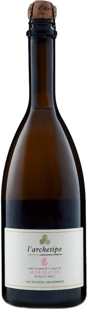 Игристое вино L'Archetipo, "Susumante" Rosato Brut, Salento IGP