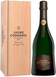 Игристое вино "Ars Collecta" Jaume Codorniu Gran Reserva Brut, gift box