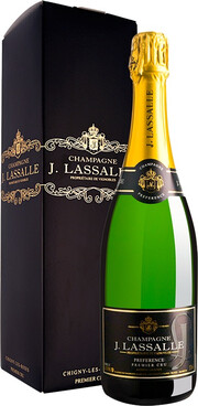 Шампанское J. Lassalle, "Preference" Brut, Premier Cru Chigny-Les-Roses, gift box