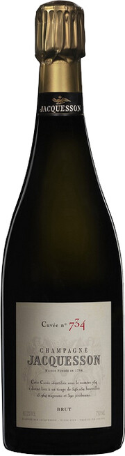 Шампанское Jacquesson, "Cuvee № 734" Brut