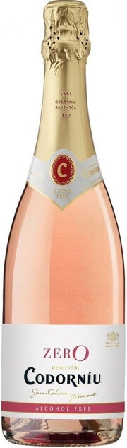 Игристое вино "Codorniu" Zero Rose Alkohol Free