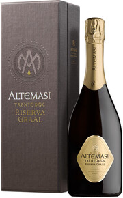 Игристое вино "Altemasi" Riserva Graal, Trento DOC, gift box 2014 750 мл