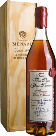 Коньяк Menard, "Tres Vieux", Grande Champagne, gift box