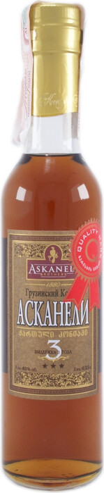 Коньяк "Askaneli" 3 Years Old