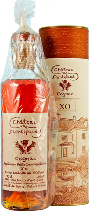 Коньяк Chateau de Montifaud XO "Millenium", Petite Champagne AOC, gift tube 700 мл