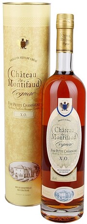 Коньяк Chateau de Montifaud XO, Fine Petite Champagne AOC, gift tube