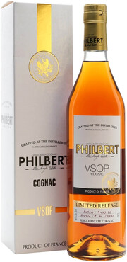 Коньяк Cognac Philbert, Single Estate VSOP, gift box 700 мл