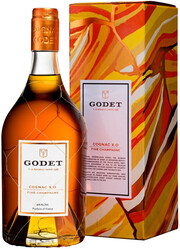 Коньяк "Godet" XO, Fine Champagne AOC, gift box