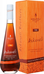 Коньяк "Askaneli" VS, gift box