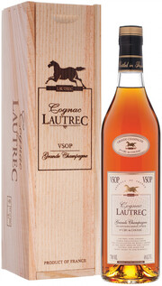 Коньяк "Lautrec" VSOP, wooden box