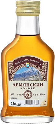 Коньяк MAP, Armenian Brandy 6 Years Old 100 мл