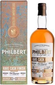 Коньяк Cognac Philbert, "Rare Cask Finish" Petite Champagne AOC, gift box