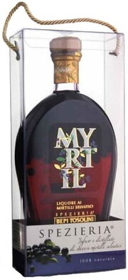 Ликер Bepi Tosolini, "Myrtil", gift plastic box 700 мл