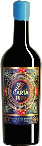 Ликер Silvio Carta, "Mirto" Rosso Ricetta Storica 700 мл