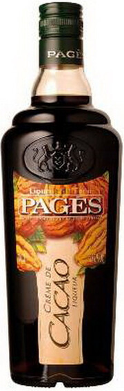 Ликер "Pages" Creme de Cacao