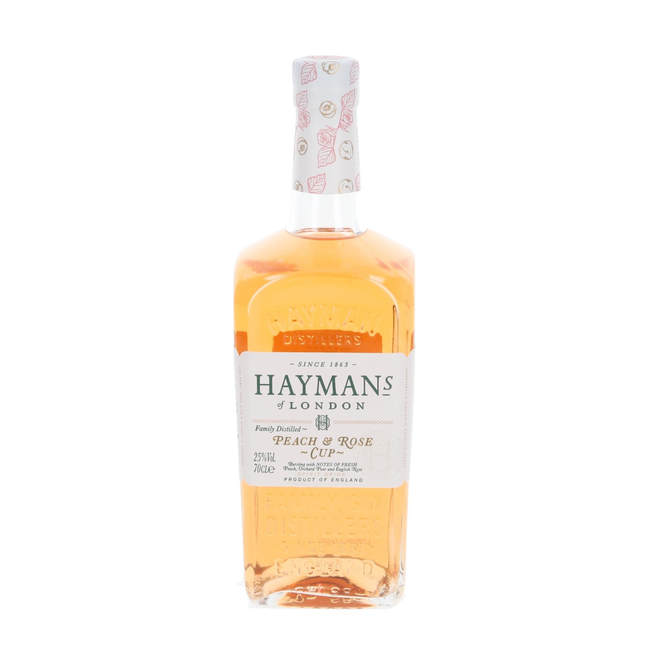 Gin Hayman's Peach & Rose Cup 700 ml