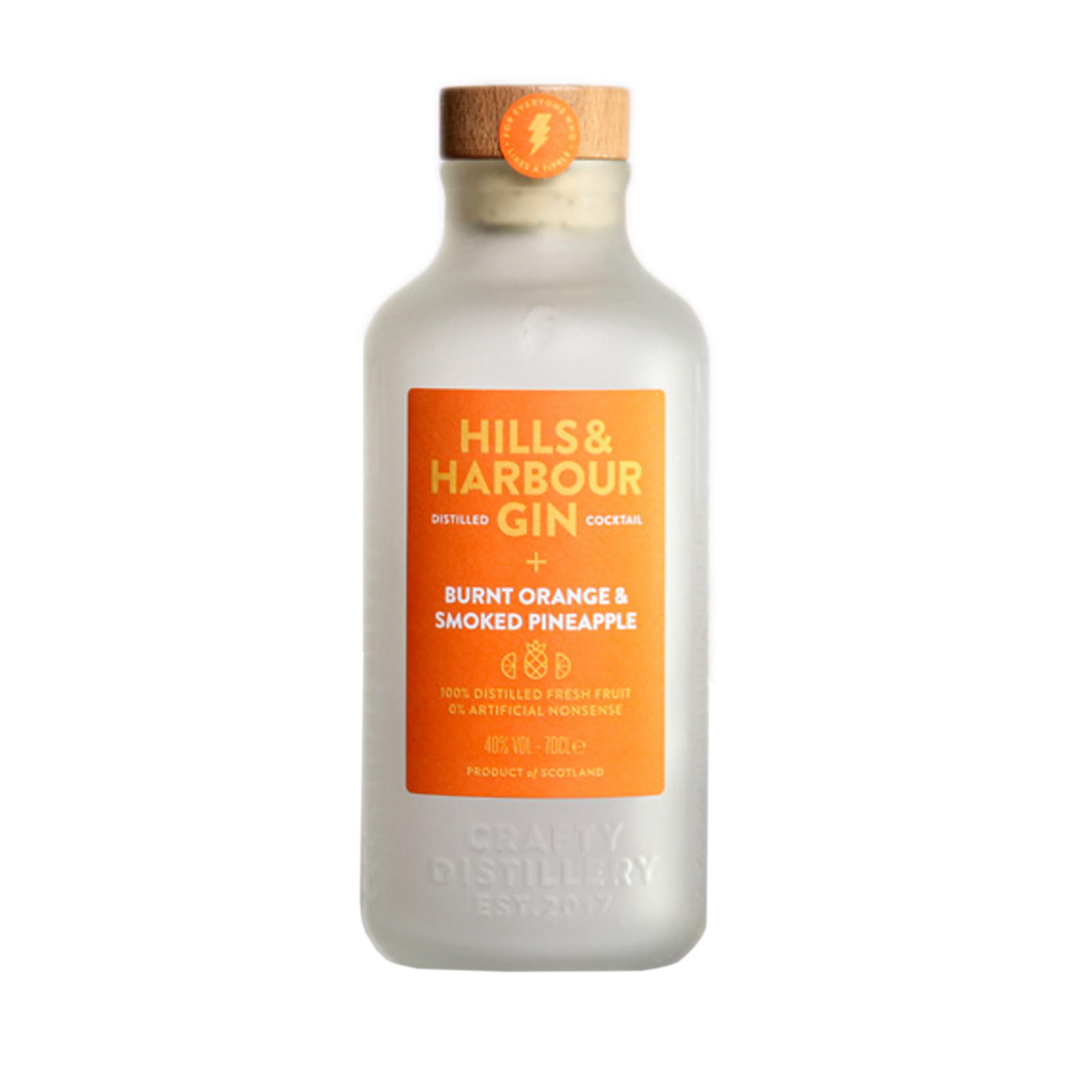 Gin Hills & Harbour Distilled  Cocktail (Burnt Orange & Pineapple) 700 ml