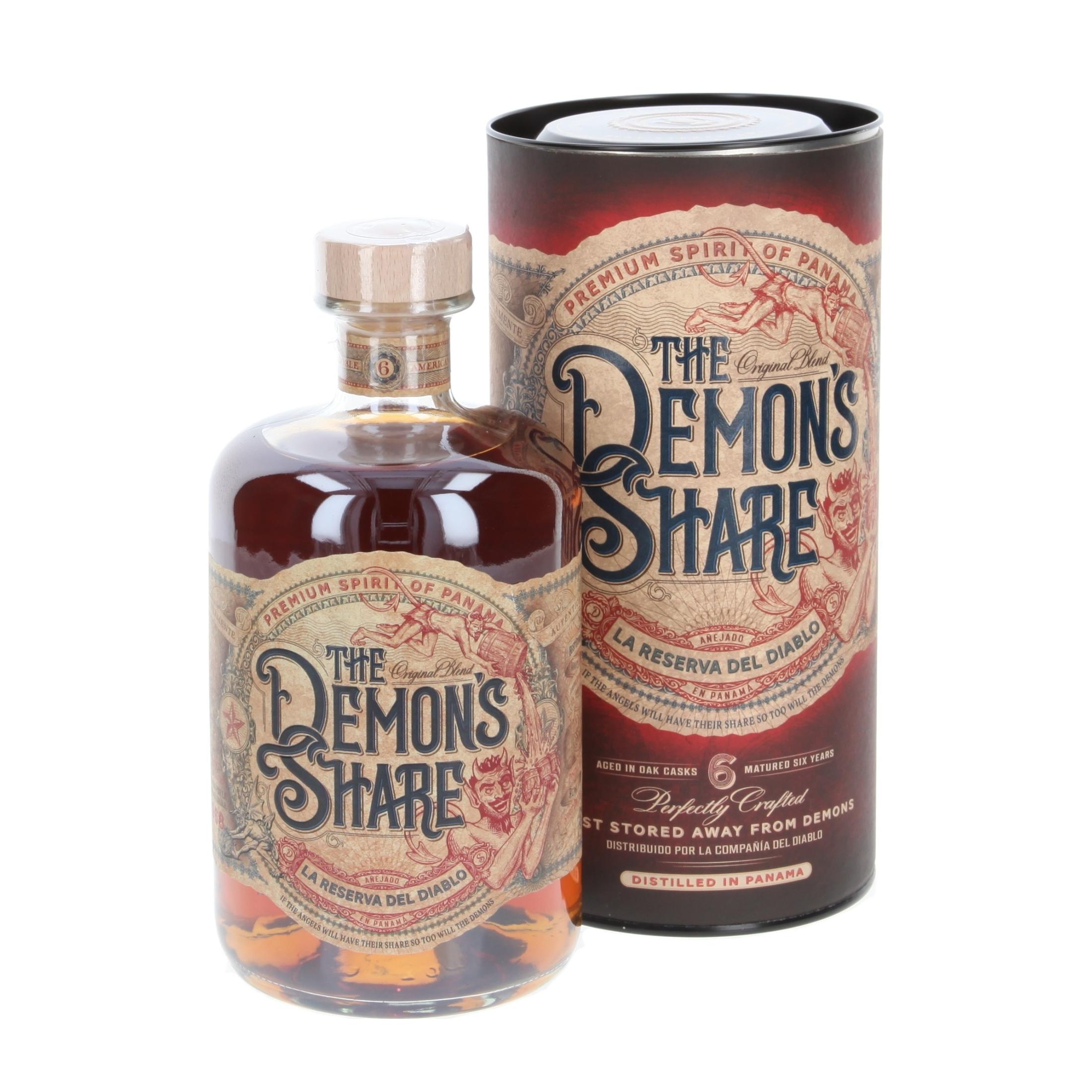 Rum The Demon's Share rum spirit 6 Years 700 ml