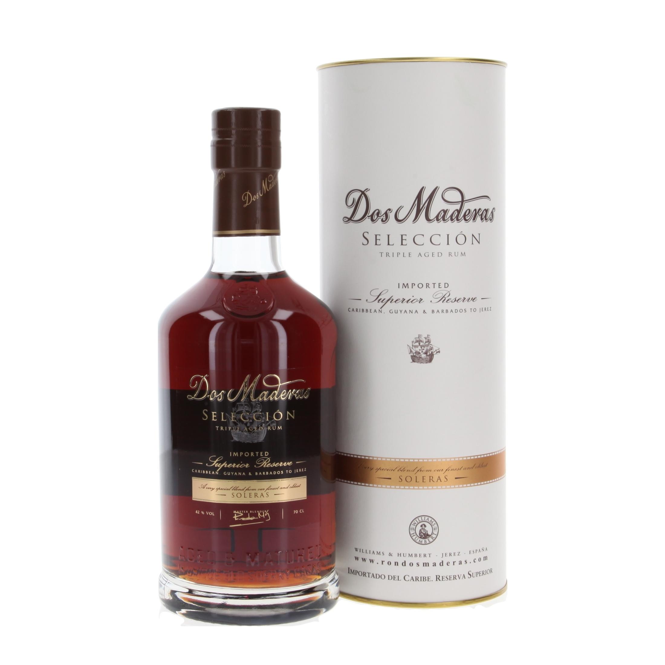 Rum Dos Maderas Seleccion 700 ml