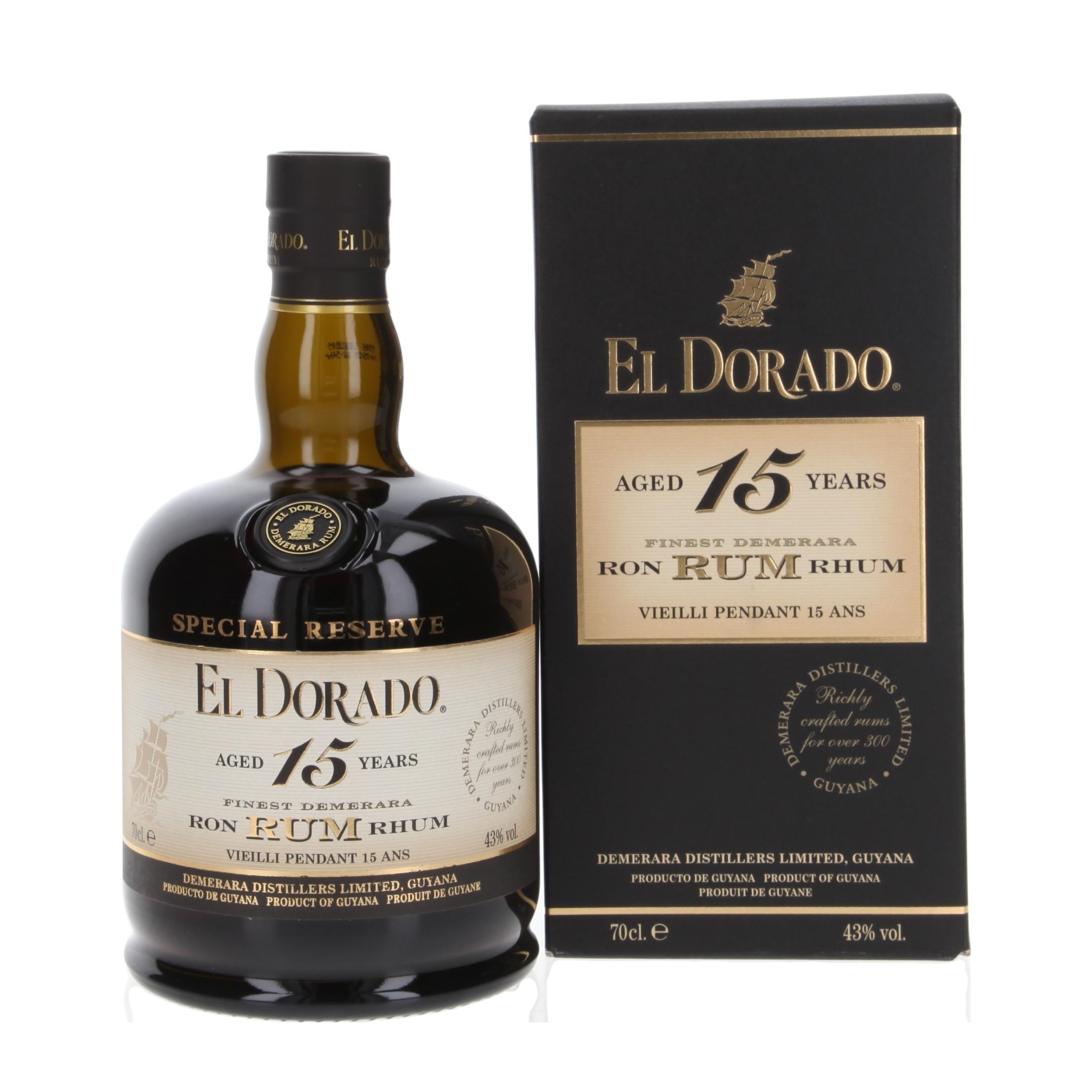 Rum El Dorado  15 Years 700 ml