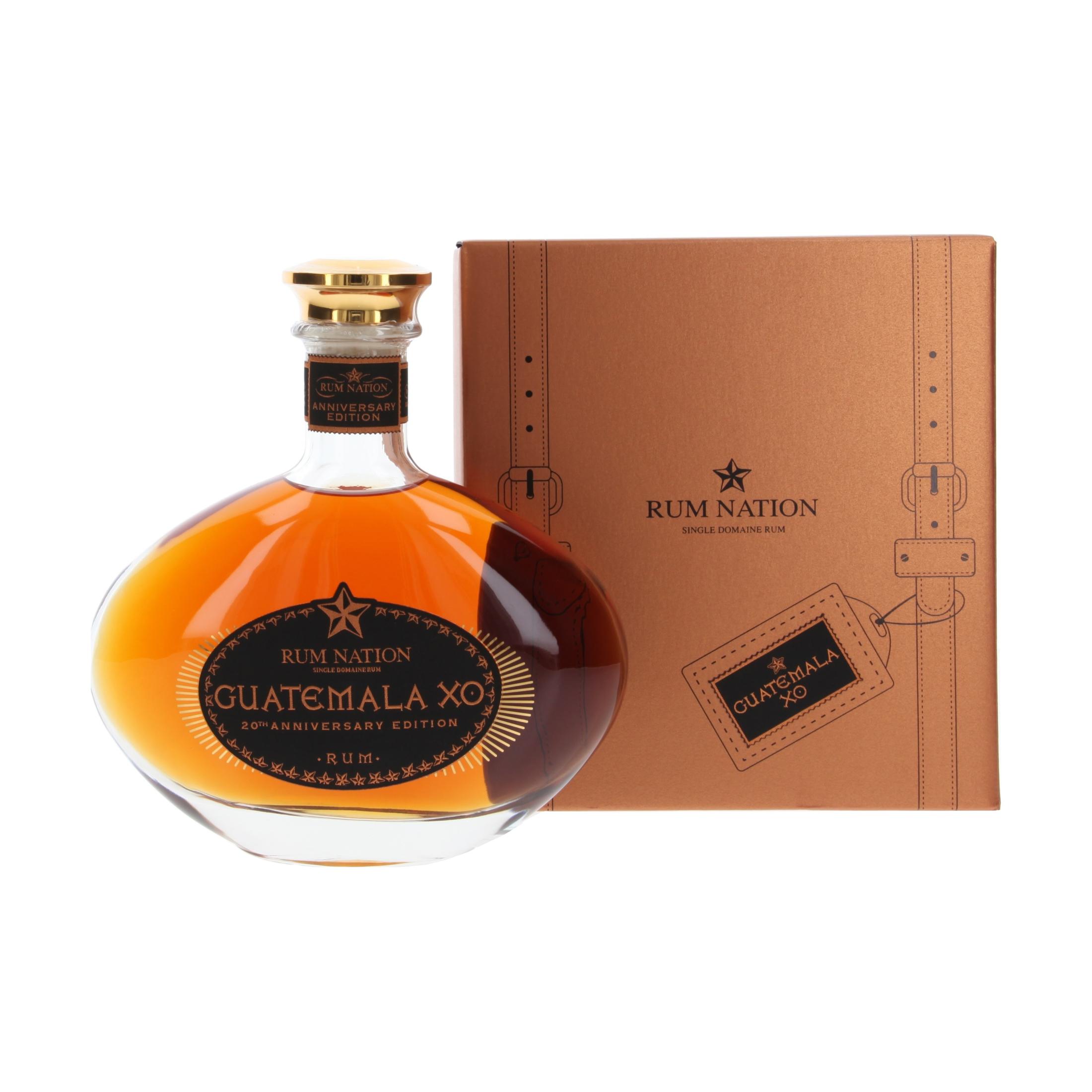 Rum  Nation Guatemala  XO 20th Anniversary Decanter 700 ml