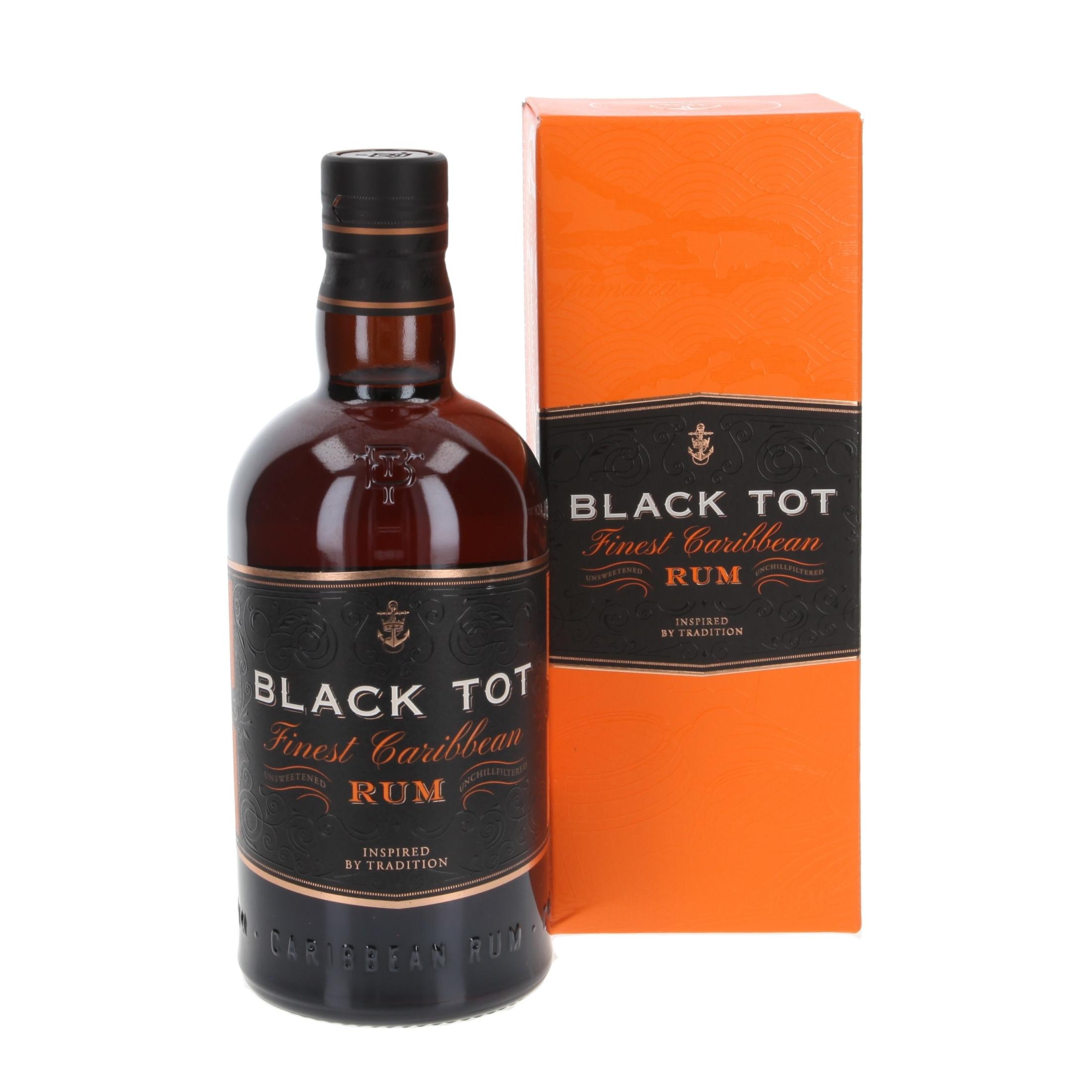 Rum Black Tot Finest Caribbean 700 ml