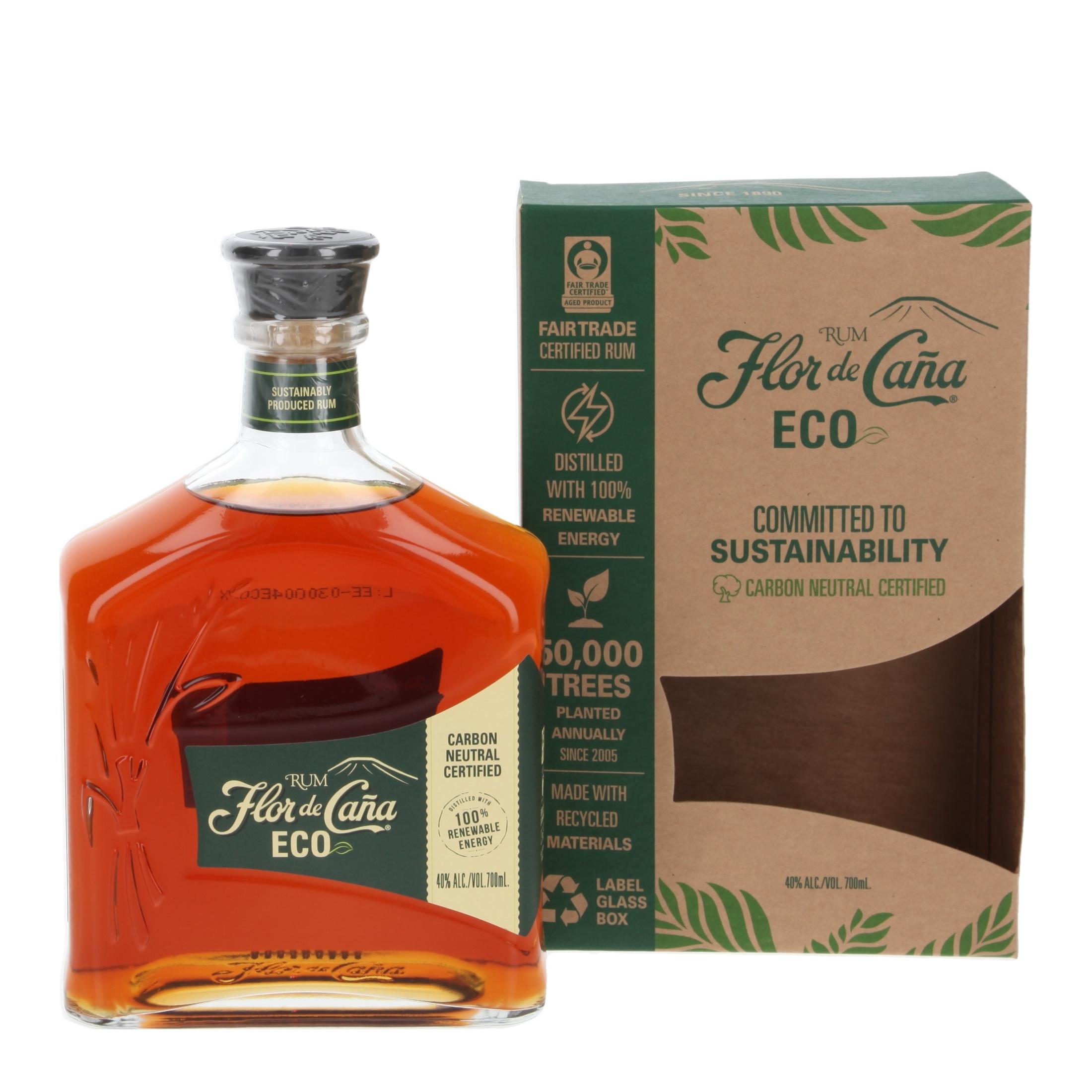 Rum Flor de Caña Eco 700 ml