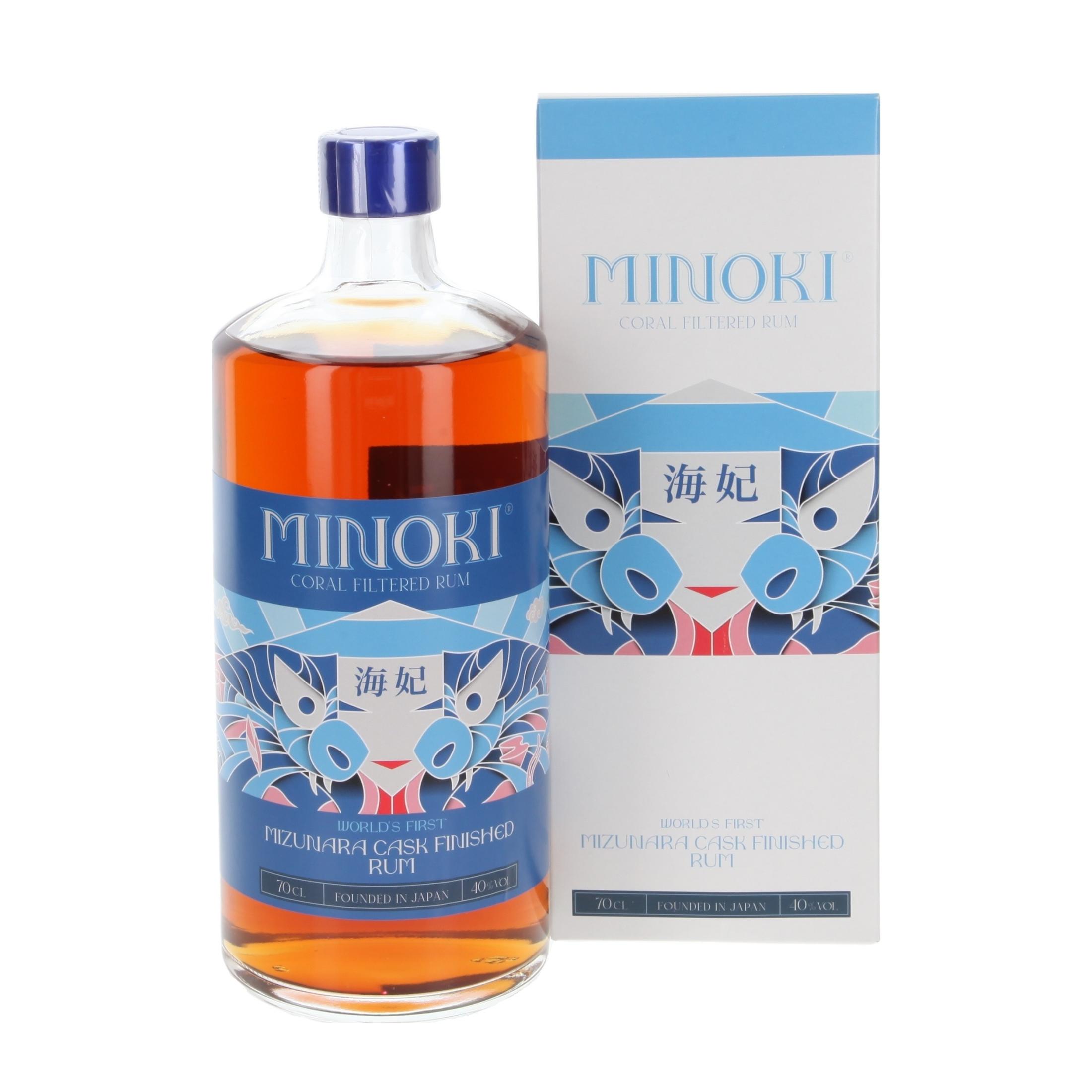Rum Minoki Mizunara Cask Finished  2022 700 ml