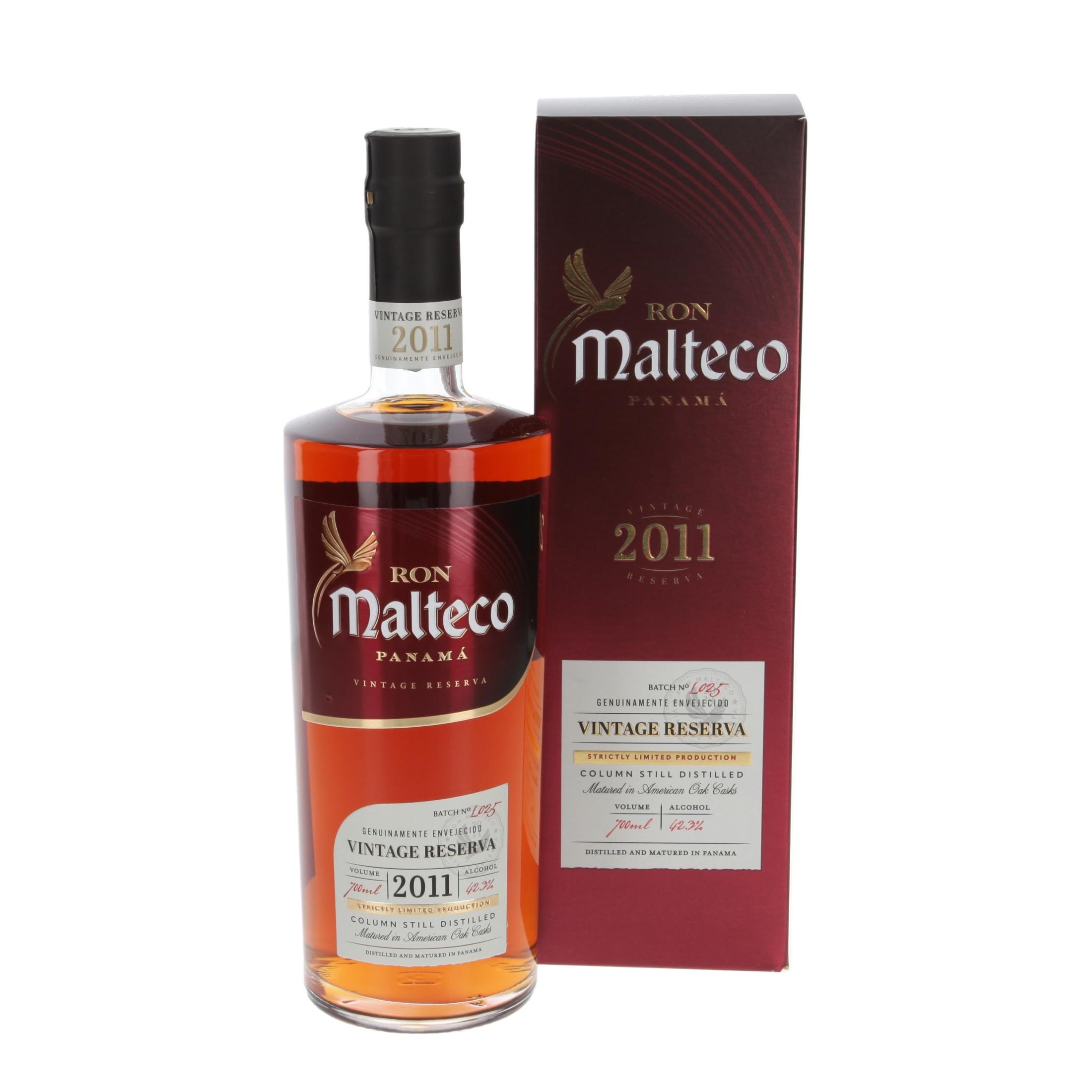 Rum Malteco Vintage Reserva  Small Batch 2011/ 700 ml