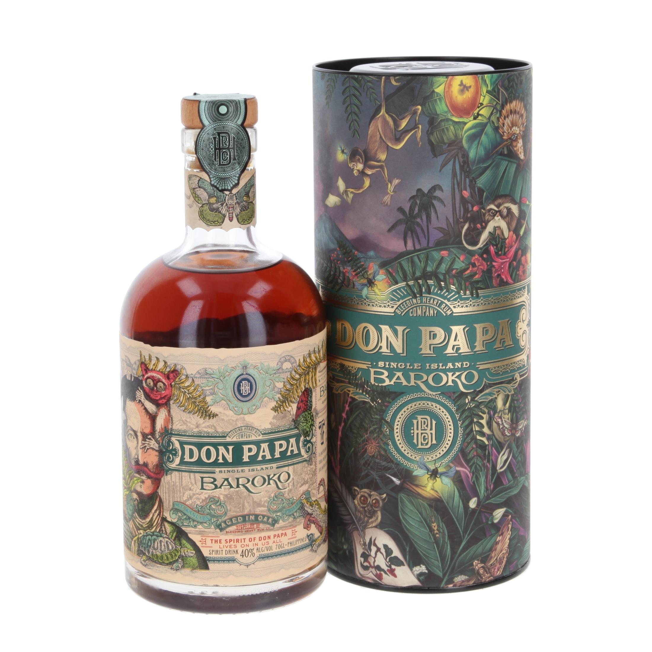 Rum Don Papa Baroko Eco Canister 2.0  spirit 700 ml