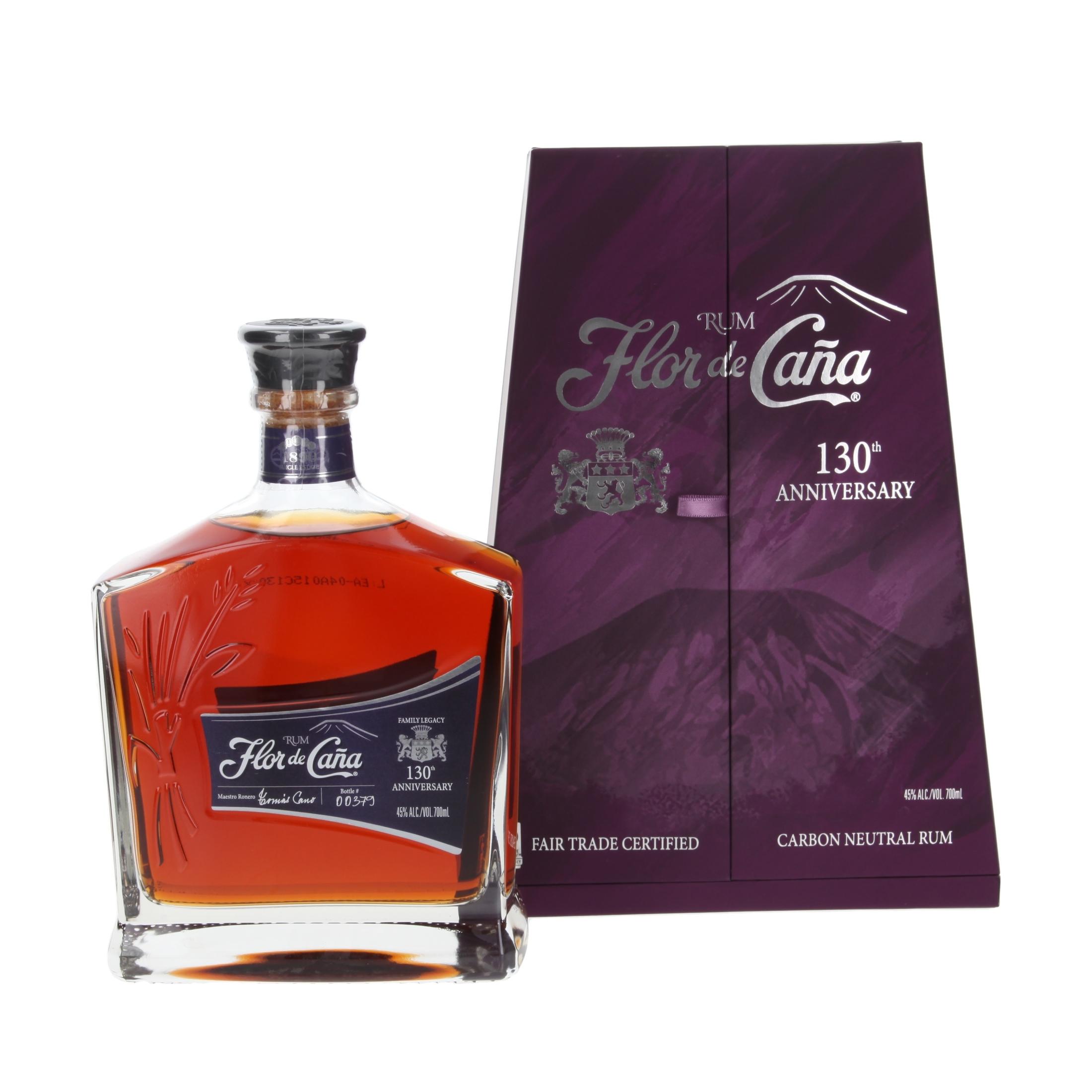 Rum Flor de Caña 130th Anniversary 700 ml