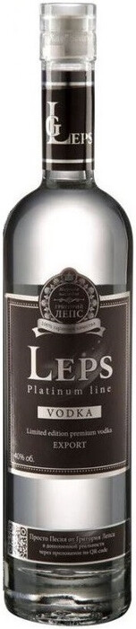 Водка "Leps" Platinum 700 мл