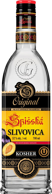 Водка "Spisska" Slivovica Original, Kosher