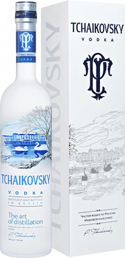 Водка "Tchaikovsky", gift box 700 мл