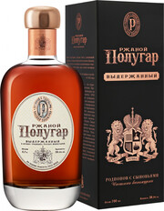 Водка "Polugar" Rye Aged, gift box