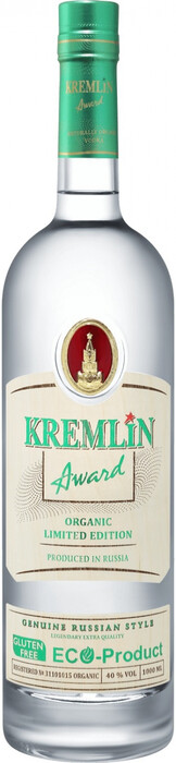 Водка "Kremlin Award" Organic Limited Edition