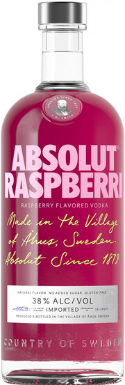 Водка "Absolut" Raspberry