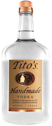 Водка "Tito's" Handmade Vodka 1750 мл