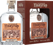 Водка "Polugar" Buckwheat, gift box 750 мл