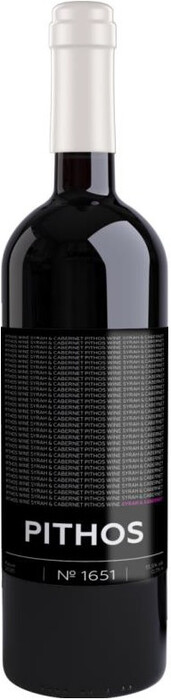 Вино "Pithos" Minimal Syrah & Cabernet Sauvignon 2020 750 мл