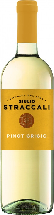 Вино Giulio Straccali, Pinot Grigio IGT