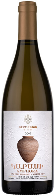 Вино Gevorkian Winery, "Amphora" White Dry 2019 750 мл