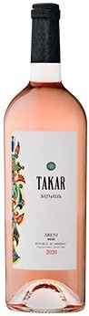 Вино Armenia Wine, "Takar" Areni Rose 2020 750 мл