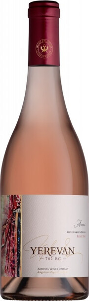 Вино Armenia Wine, "Yerevan 782 VC" Areni Rose Dry 2022 750 мл