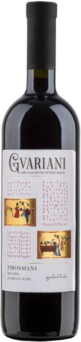 Вино "Gvariani" Pirosmani Red