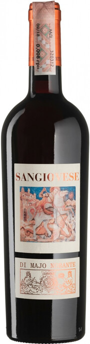 Вино Di Majo Norante, Sangiovese, Terre Degli Osci IGT 2019 750 мл